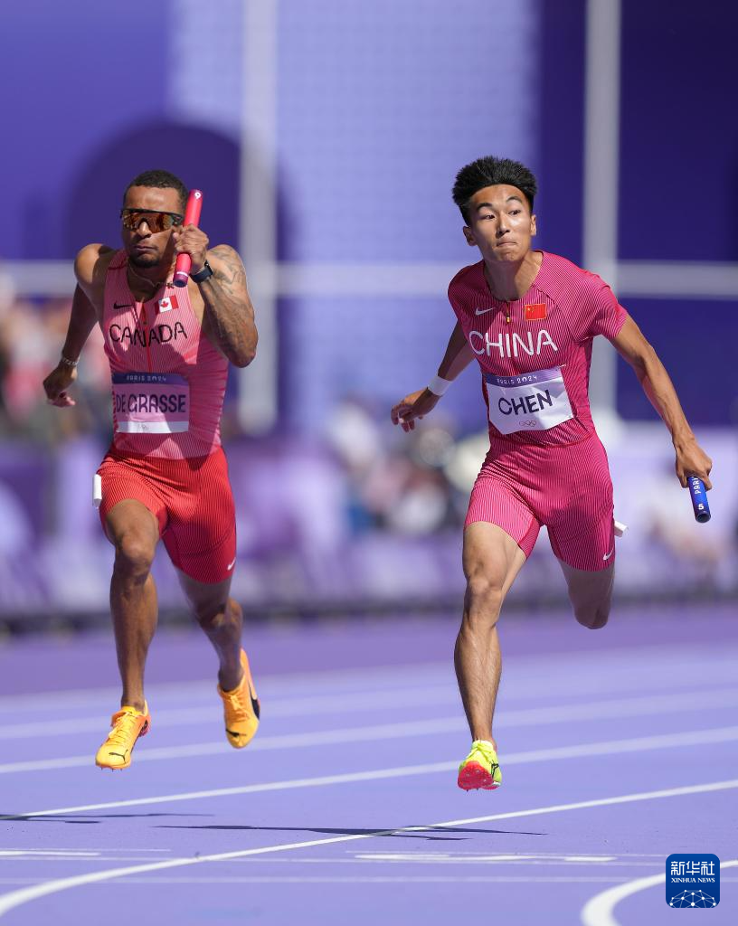 天顺娱乐官方：巴黎奥运会丨田径——男子4X100米接力赛况