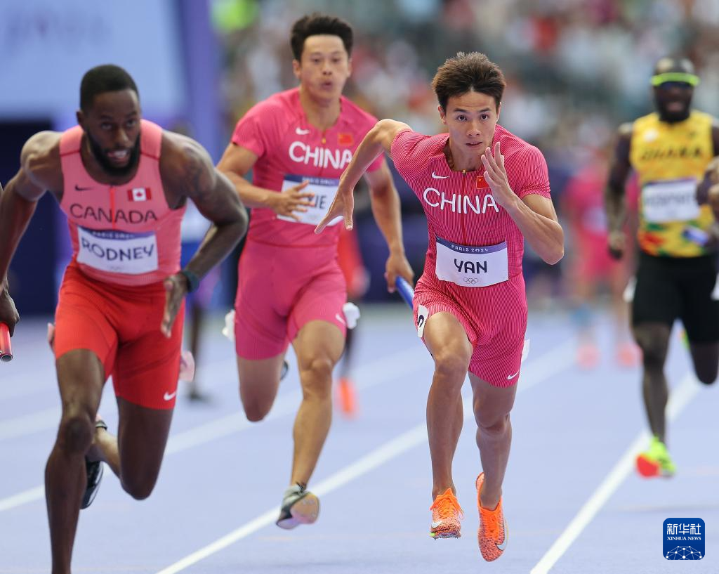 天顺娱乐官方：巴黎奥运会丨田径——男子4X100米接力赛况