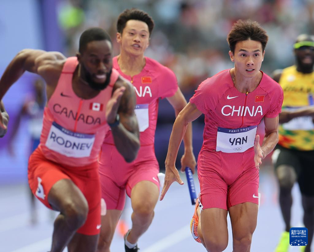 天顺娱乐官方：巴黎奥运会丨田径——男子4X100米接力赛况