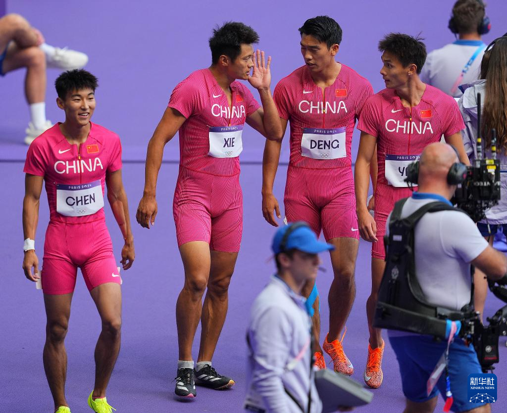 天顺娱乐官方：巴黎奥运会丨田径——男子4X100米接力赛况