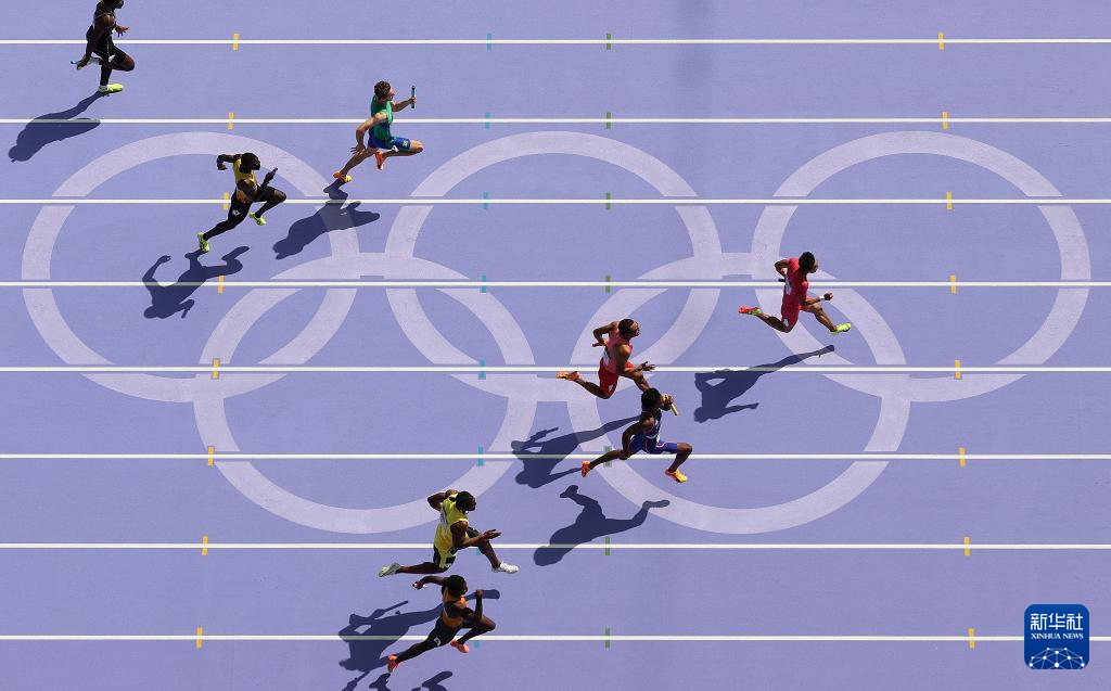 天顺娱乐官方：巴黎奥运会丨田径——男子4X100米接力赛况