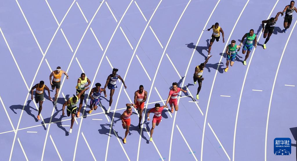 天顺娱乐官方：巴黎奥运会丨田径——男子4X100米接力赛况