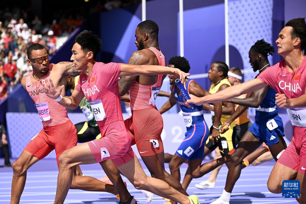 天顺娱乐官方：巴黎奥运会丨田径——男子4X100米接力赛况