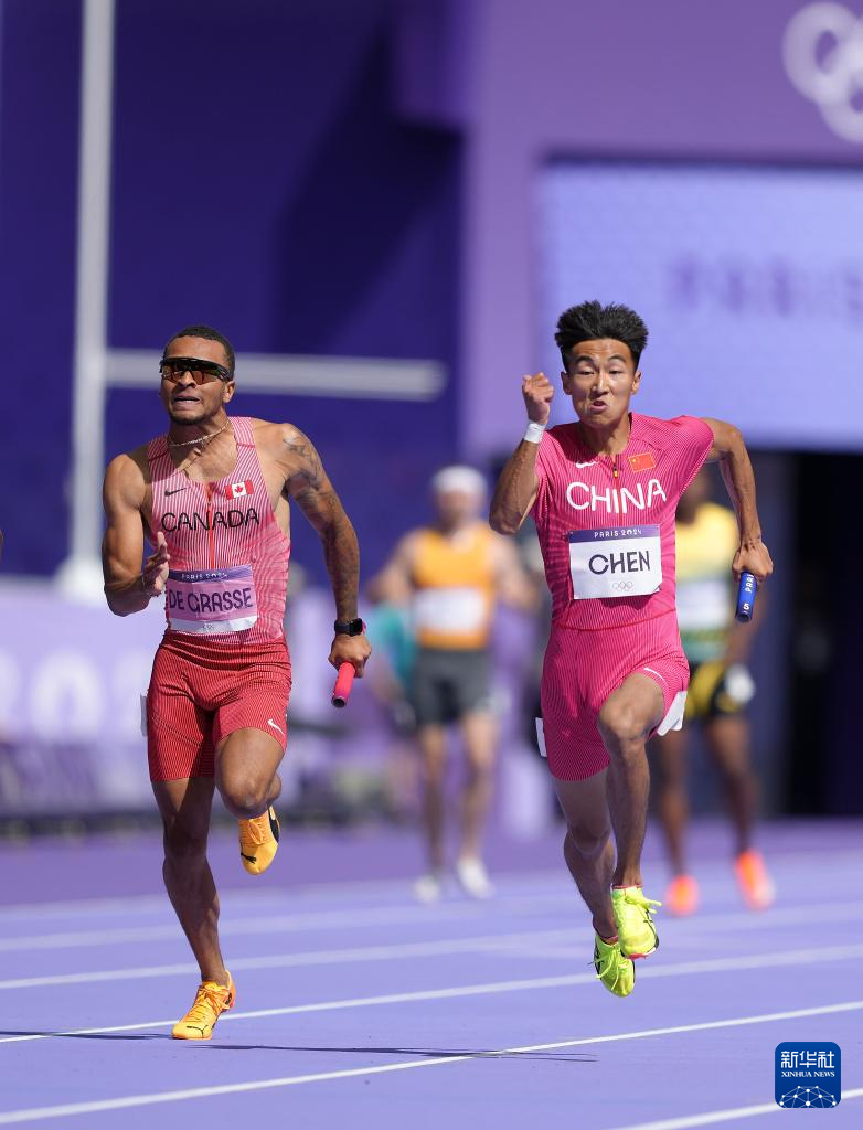 天顺娱乐官方：巴黎奥运会丨田径——男子4X100米接力赛况