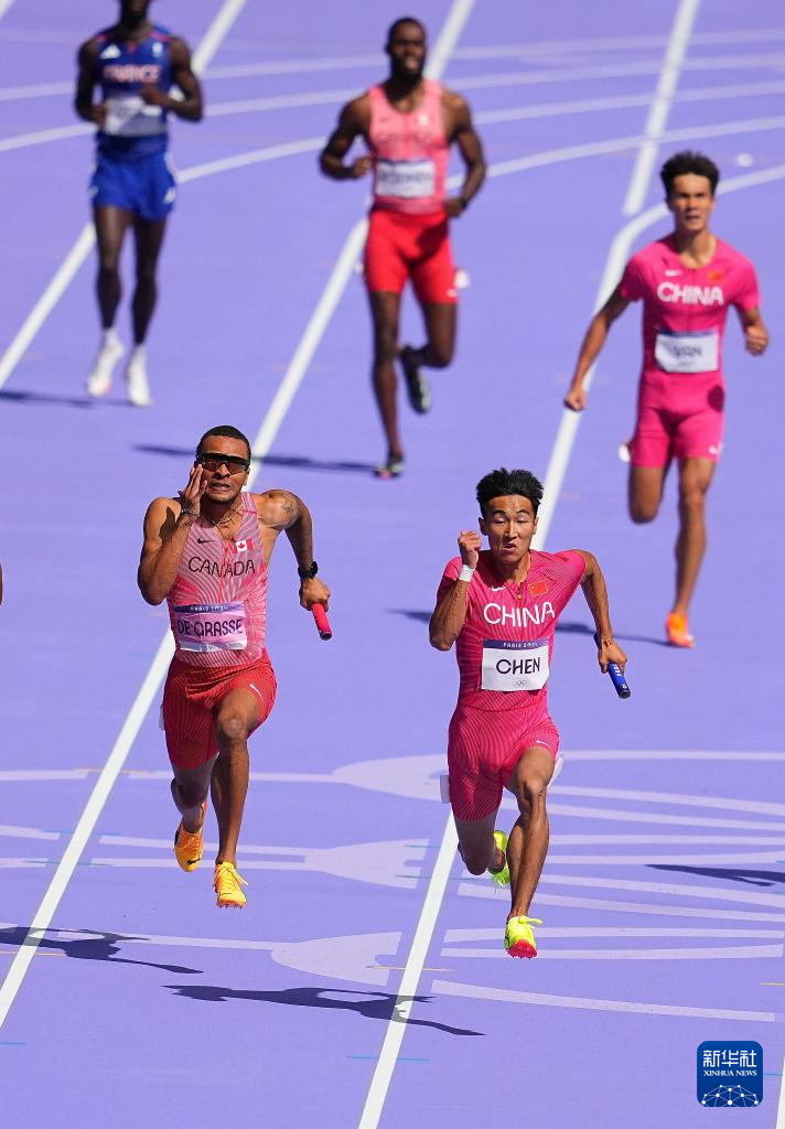 天顺娱乐官方：巴黎奥运会丨田径——男子4X100米接力赛况