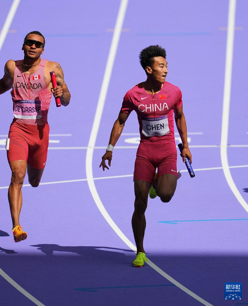 天顺娱乐官方：巴黎奥运会丨田径——男子4X100米接力赛况