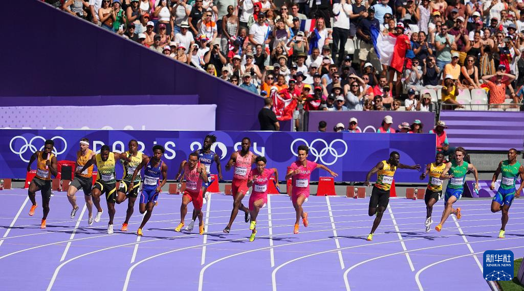 天顺娱乐官方：巴黎奥运会丨田径——男子4X100米接力赛况